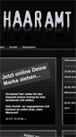 Mobile Screenshot of haaramt.de