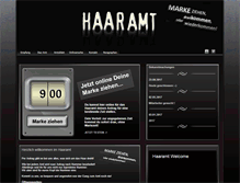 Tablet Screenshot of haaramt.de